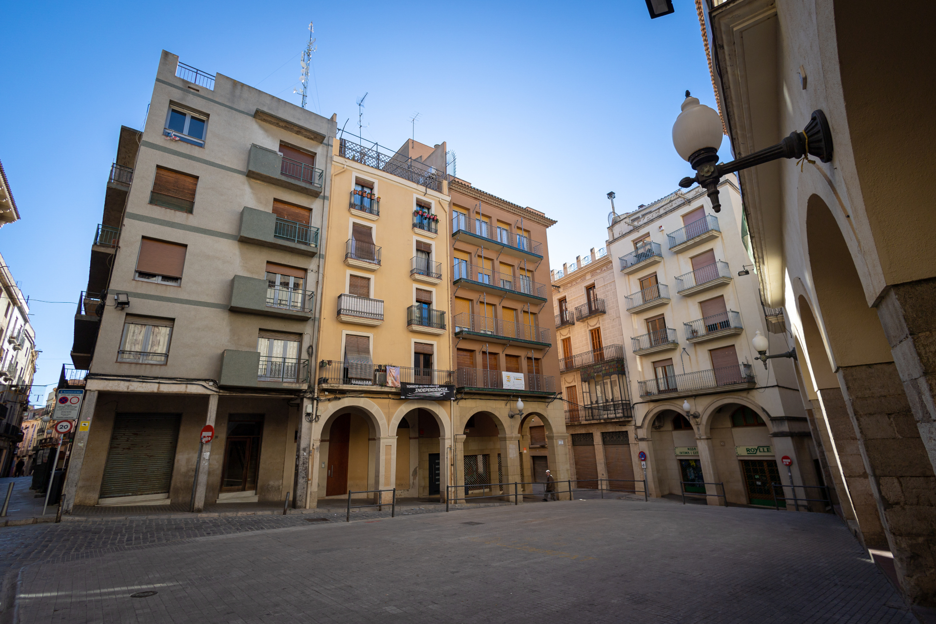 El cor de la ciutat de Valls