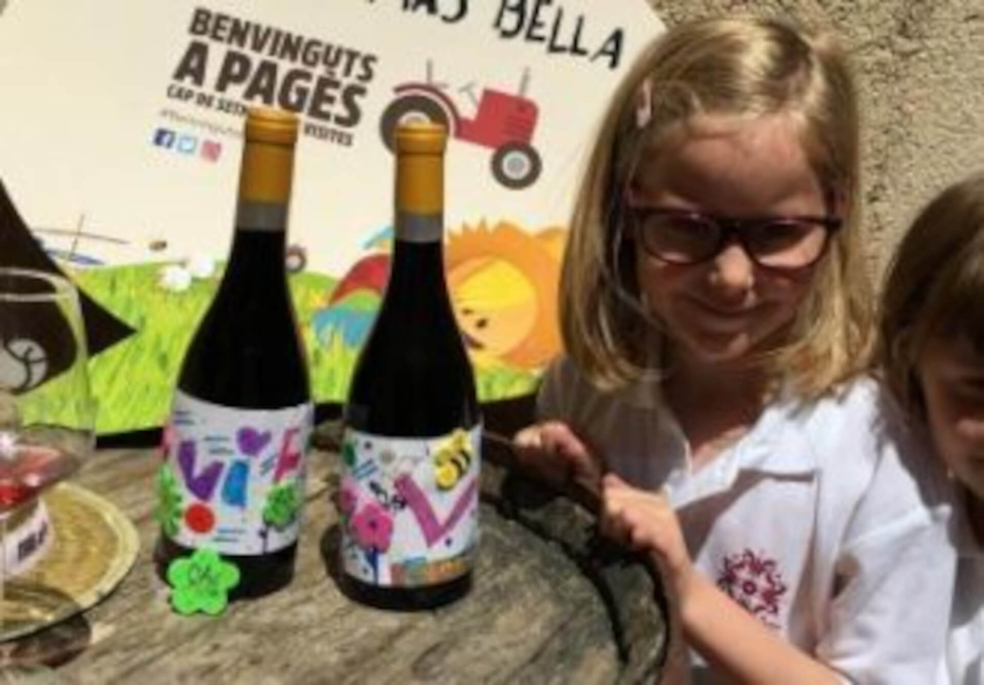 Petits artistes al celler Mas Bella