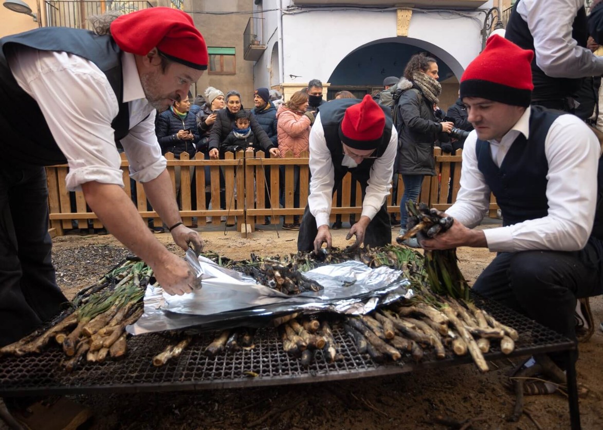 Valls, km 0 de la calçotada